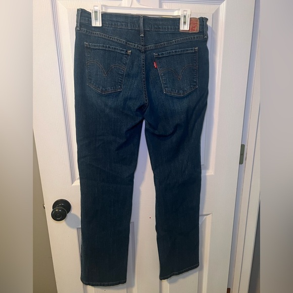 Women’s Levi 505 Straight Blue Jeans Size 10 - Picture 5 of 7